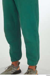 Nathaniel calf dressed green jogging pants sports 0002.jpg